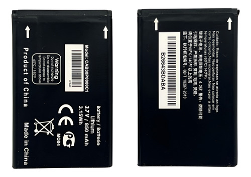 Bateira Compatível Com Alcatel Ot-799/ Ot-799a Cab30p0000c1