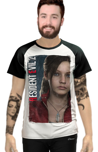 Playera Resident Evil 2 Remake Blanca Ranglan Varios Diseños