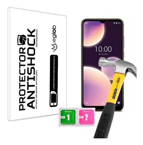 Lamina Protector Pantalla Antishock Wiko View4 Lite