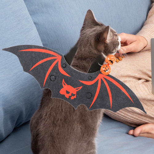 Cats Bat Cute Apparel Party Decoration M With Bell