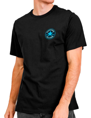 Camiseta Converse Chuck Patch Remix-negro