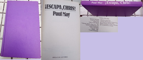 Escapa, Chris De Paul May. Editorial Circulo De Lectores