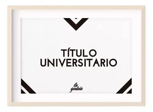 MARCO BLANCO DIPLOMA - Comprar en Tienda Siglo21