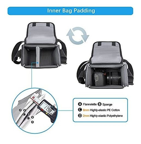 Imagen 2 de 4 de Bolsa Transporte Para Camara Polaroid Box Estuche 2 Now