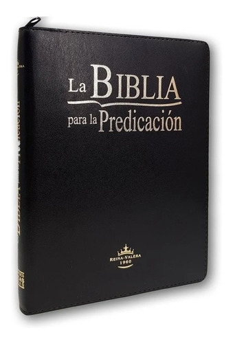 Biblia Estudio Para La Predicación Reina Valera 1960 Negra 