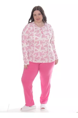 Pijama Mujer Talle Especial Art 804 Premium