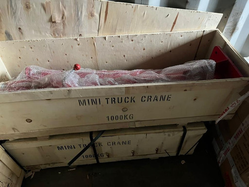 Grua Pluma Camioneta 1 Tonelada Con Winche Eléctrico 12v