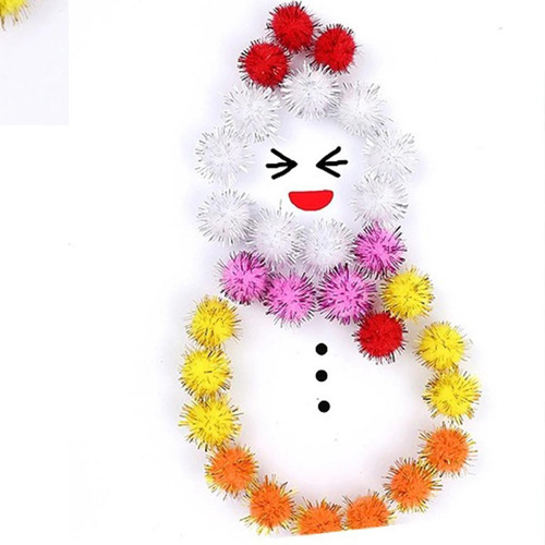 50pcs Glitter Shiny Kitten Cat Toys Diy Manualidades De
