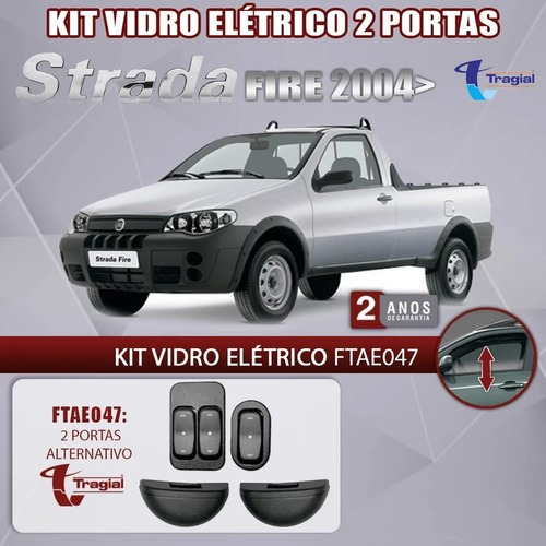 Imagem 3 de 5 de Kit Vidro Elétrico Tragial Palio Strada Fire Celebration El