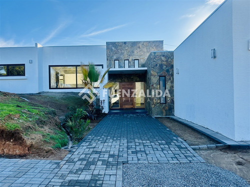 Casa Nueva En Parcela Lomas Del Puangue, Curacaví