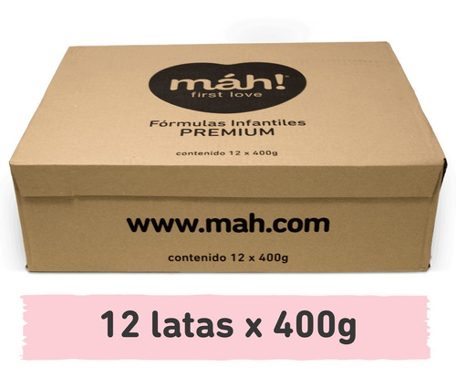 Fórmula Infantil Máh!® 6-12 Meses - 12un (4800g)