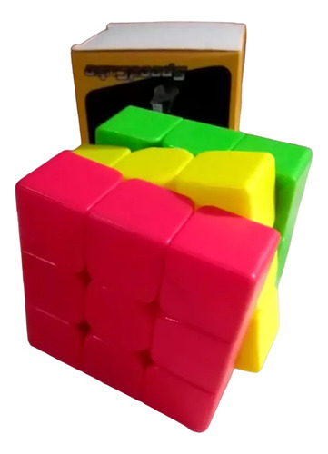Rubik Sandwich Tricolor Centro Amarillo Qiyi Warrior Rosario