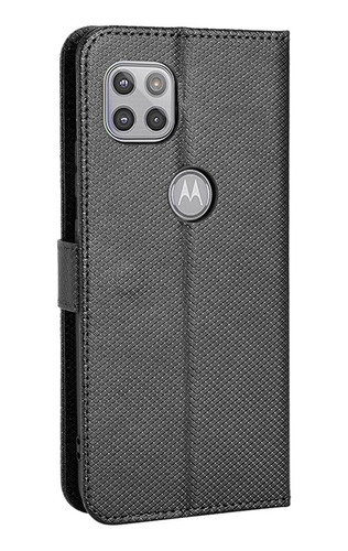 Funda De Piel Con Tapa Para Motorola G 5g Business Style