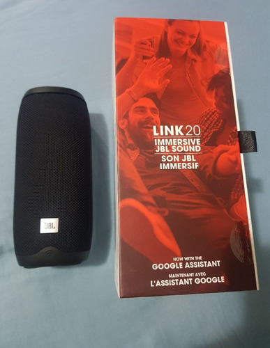 A jbl Link 20 é Uma Caixa De Som Portátil Ativada Por Voz Co