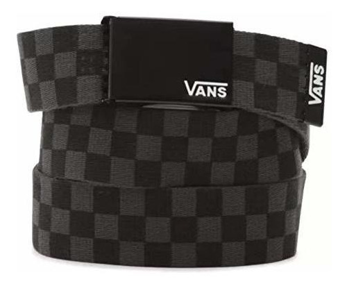 Vans  Deppster Web-belt, Negro/charcoal - Talla Pbmf7