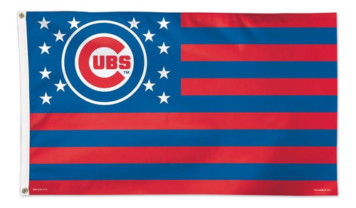Banderín Deluxe De Chicago Cubs De Mlb, 3' X 5'