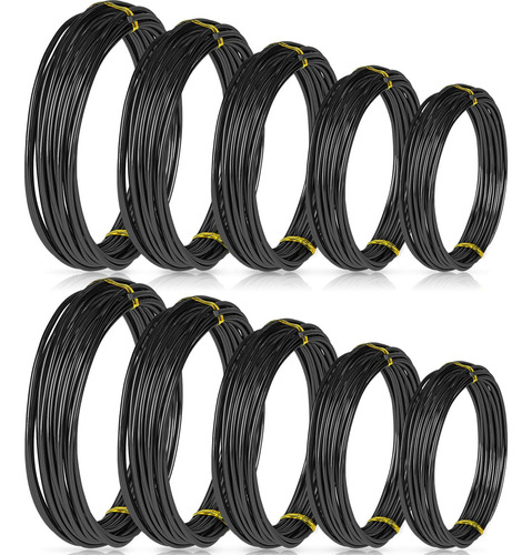 10 Rollos De Cables Bonsai De Aluminio Anodizado Para Entren