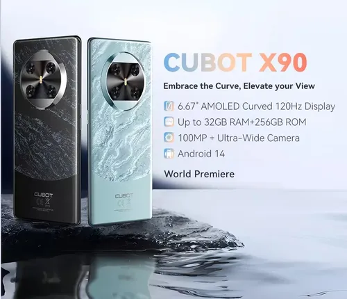 Cubot X90 16gb + 16gb = 32gb 256gb Dual Sim Duos