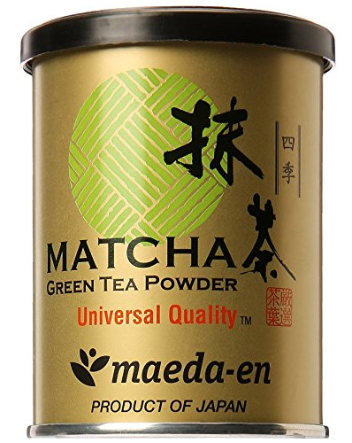 Polvo De Té Verde Matcha Maeda En Shiki  Libre De Colorantes