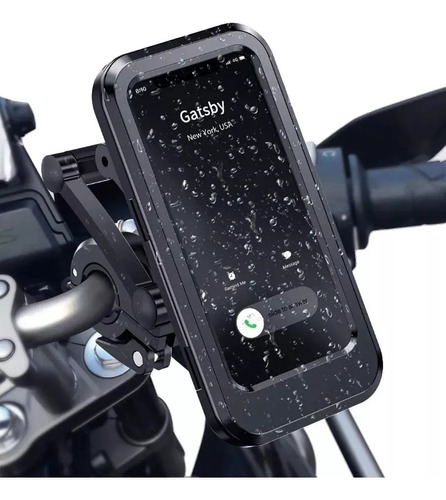 Soporte Celular Moto Bici Impermeable Articulado Extensor