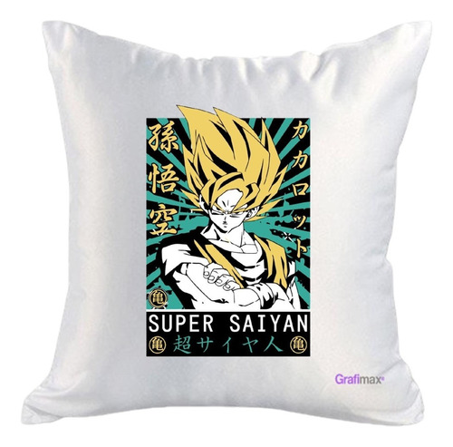 Cojín Felpa Dragon Ball Super Saiyan 40x40 Grafimax