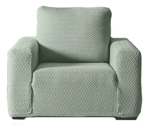 Protector Sala Funda D Sillón Individual Niza Verde Elástica