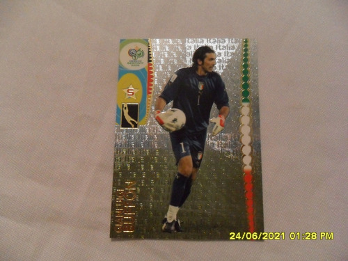 Panini Trading Card Alemania 2006 Gianluigi Buffon