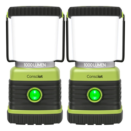 Consciot - Linterna Led Ultra Brillante Con 1000 Lumenes, Fu