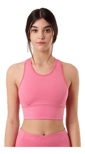 Top Deportivo Largo Mujer Vlack Maiba Fucsia