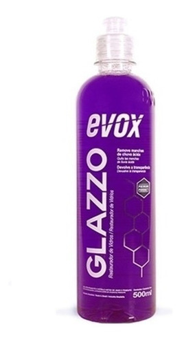 Glazzo Evox Removedor De Chuva Acida E Restaurador De Vidros