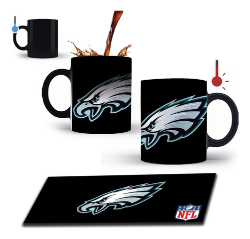 Taza Mágica 11 Oz Nfl Eagles Philadelphia Mod4