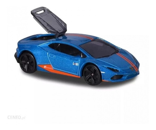 Miniatura Majorette Premium Cars Lamborghini Huracan Avio Cor Azul