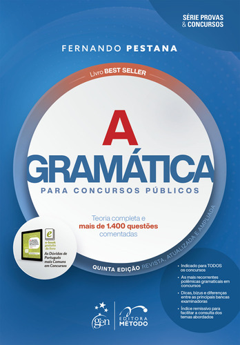 Livro A Gramática Para Concursos Públicos