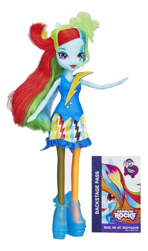 My Little Pony Equestria - Muñeca Rainbow Dash Para Niñas.