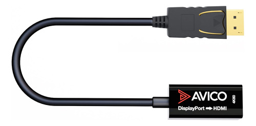 Avico Adaptador Displayport 1.2 A Hdmi 2.0 - 4k 60hz Hdr - .