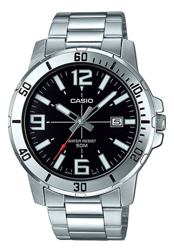 Reloj Casio Mtp-vd01d Hombre Acero Calendario 100% Original