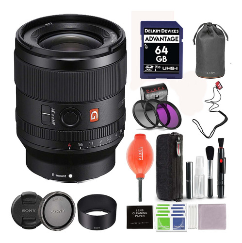 Lente Sony Fe 35mm F1.4 Gm (sel35f14gm) Full-frame Com Acc