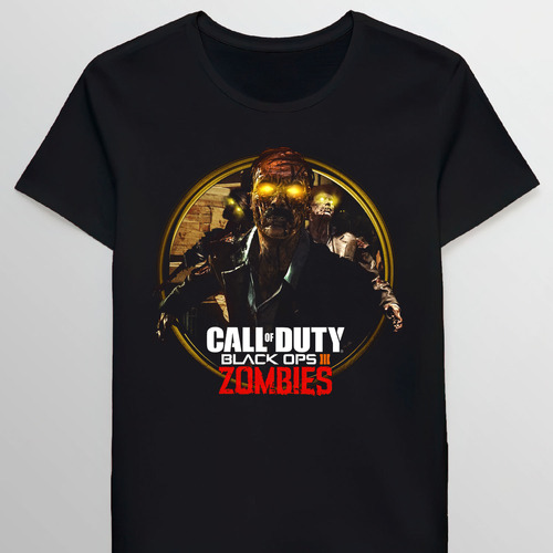 Remera Call Of Duty Black Ops Iii Zombies Dock Iconale