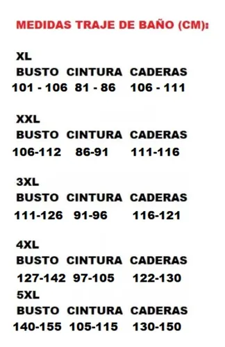 5xl que talla es mujer cheap