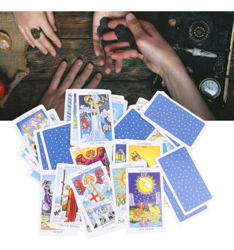 Tarot Rider Waite Versión En Español Con Papel Recubierto