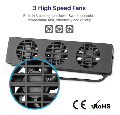 Cooling Fan For Nintendo Switch Ns Stand Game Console Cooler