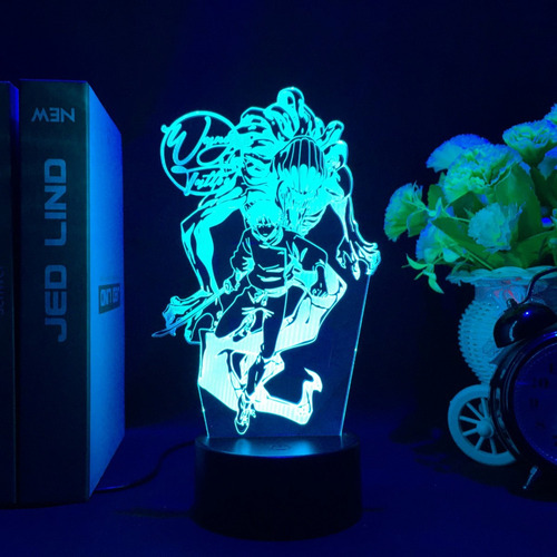 W Lámpara De Escritorio Jujutsu Kaisen Yuta Okkotsu Con Luz