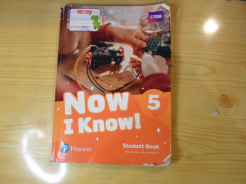 Now I Know 5 Student Book - Pearson