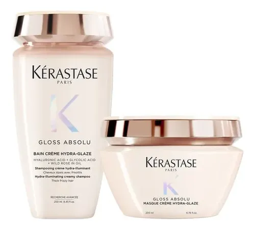 Kit Gloss Absolu Kérastase - Shampoo 250ml + Máscara 200ml