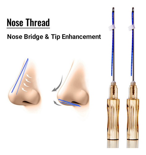 Auro Fios Pdo Nose Tip Bridge Elevação 19g/60mm, 20pcs