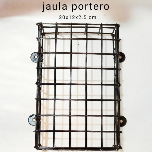 Jaula Reja Frente De Portero Inalámbrico.12x7 Cm V/modelos
