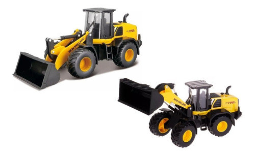 Miniatura Trator Pá Carregadeira New Holland W170d 1/50 