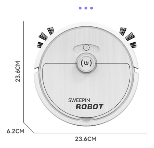 Robot Aspirador 3 En 1 Fregona Inteligente Recargable De