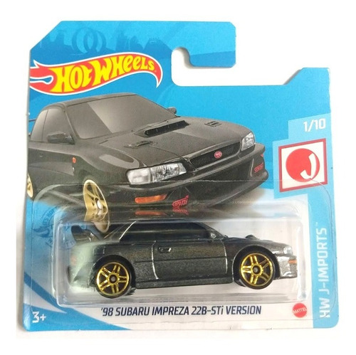 Hot Wheels Carro Subaru Impreza 22b-sti Version 1998 