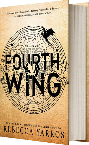 Fourth Wing En Inglés Original Pasta Dura